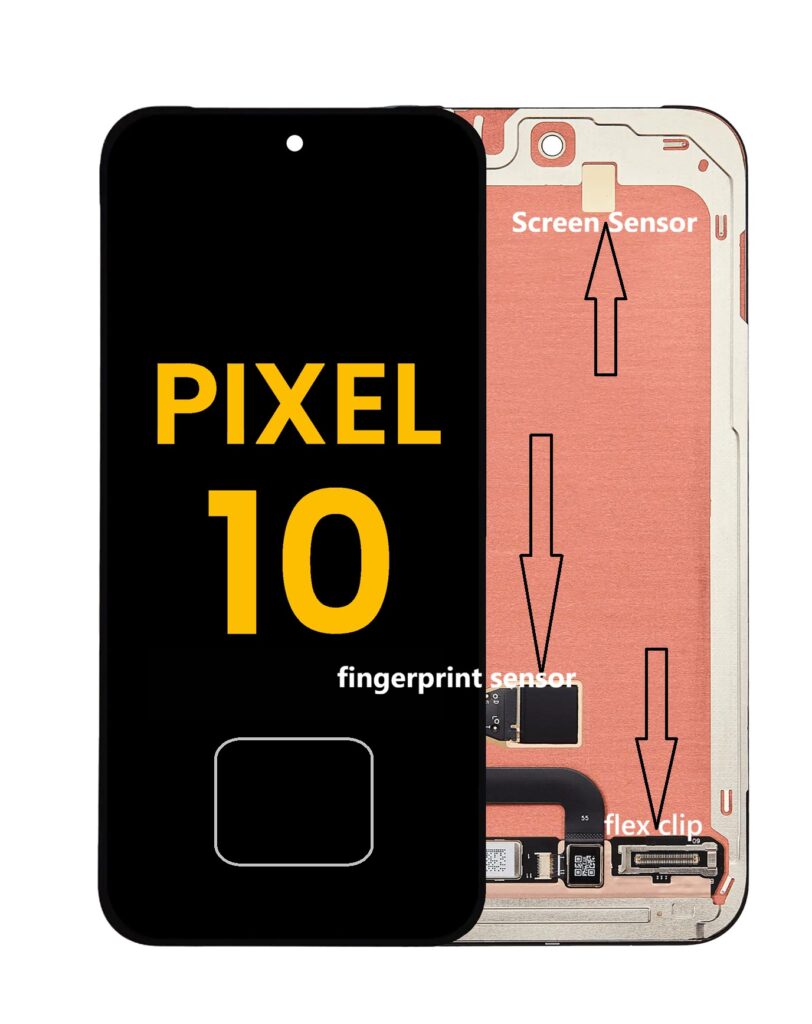 Google Pixel 10 LCD screen cracked and needs repair