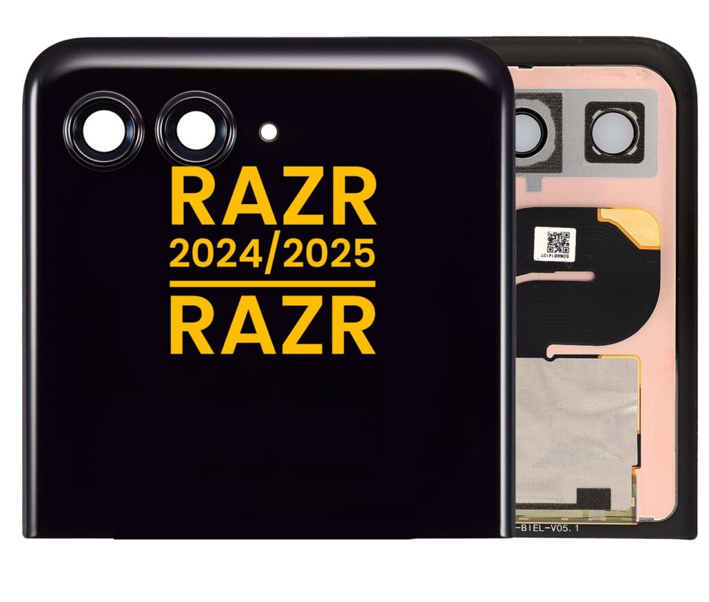 motorola razr front screen